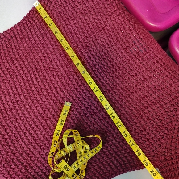 American Eagle Outfitters jeggings sweater tunic length open knit long sleeves - Picture 4 of 7